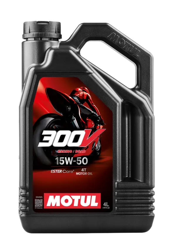 Motul 300V Road Racing 15W50 - 4L