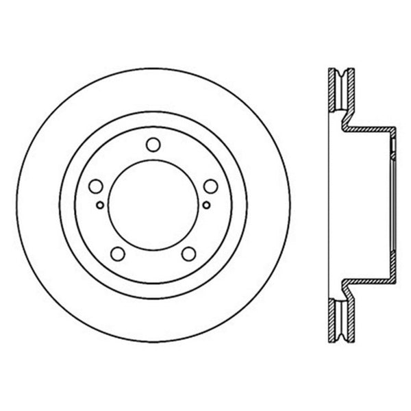 StopTech Slotted Sport Brake Rotor