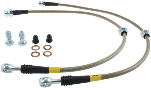 StopTech Front Stainless Steel Brake Line Kit Audi MkII TT 2.0L