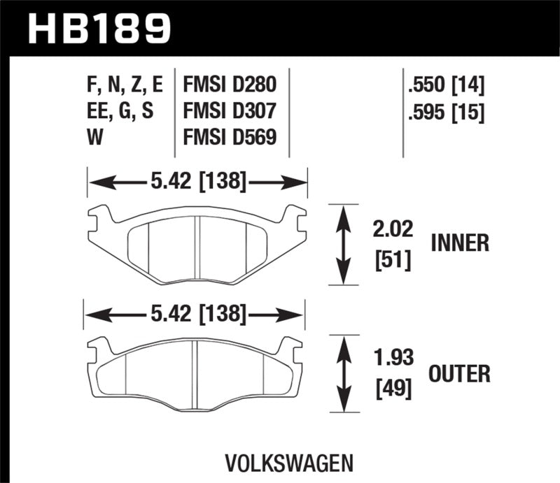 Plaquettes de frein Hawk DTC-30