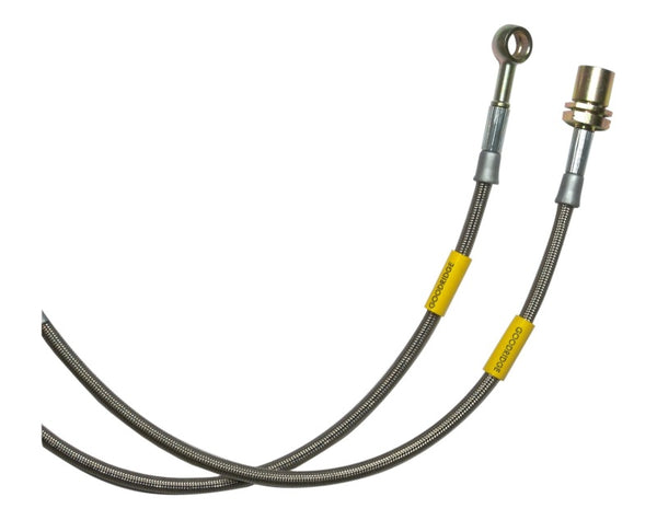 Goodridge 86-89 Volkswagen Scirocco 16V Rear Disc SS Brake Lines