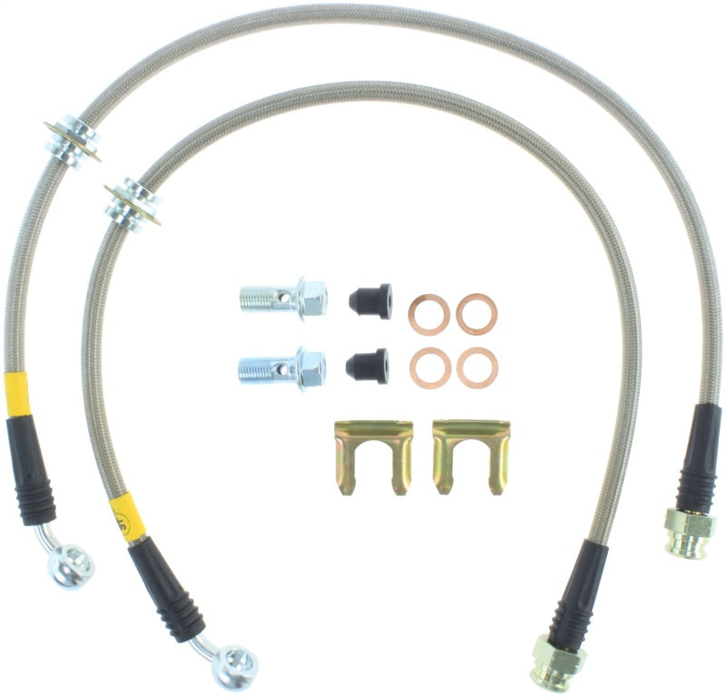 StopTech 93-01 Impreza Conduites de frein arrière en acier inoxydable