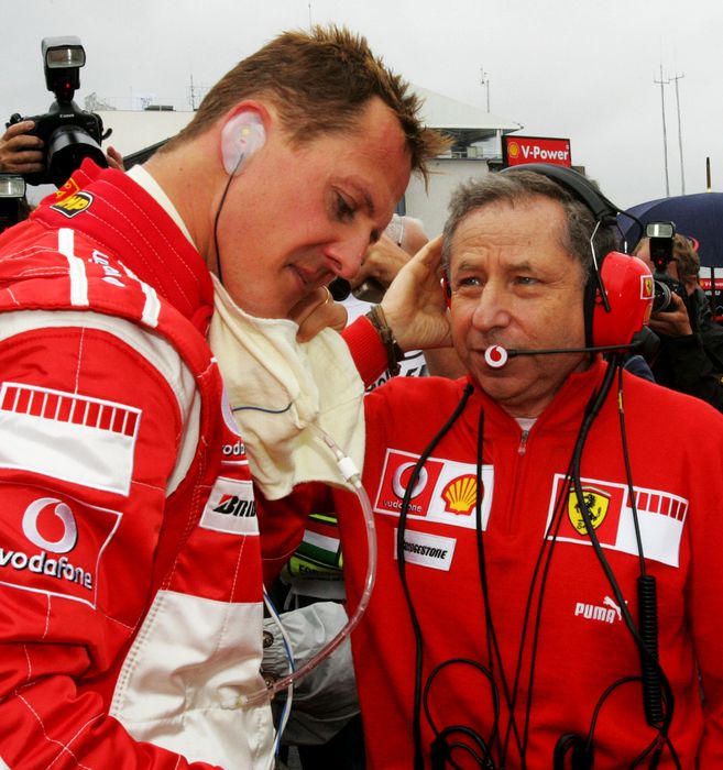 Michael Schumacher Jean Todt