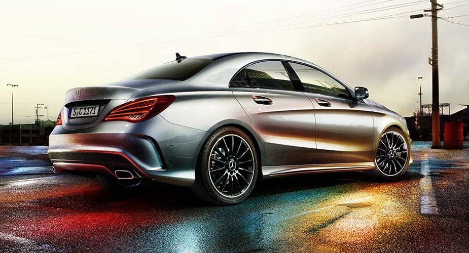 Mercedes-Benz CLA rear view