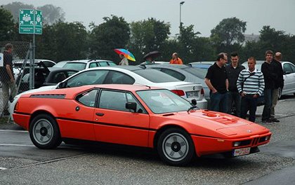 BMW M1 la sediul BMW din Munchen