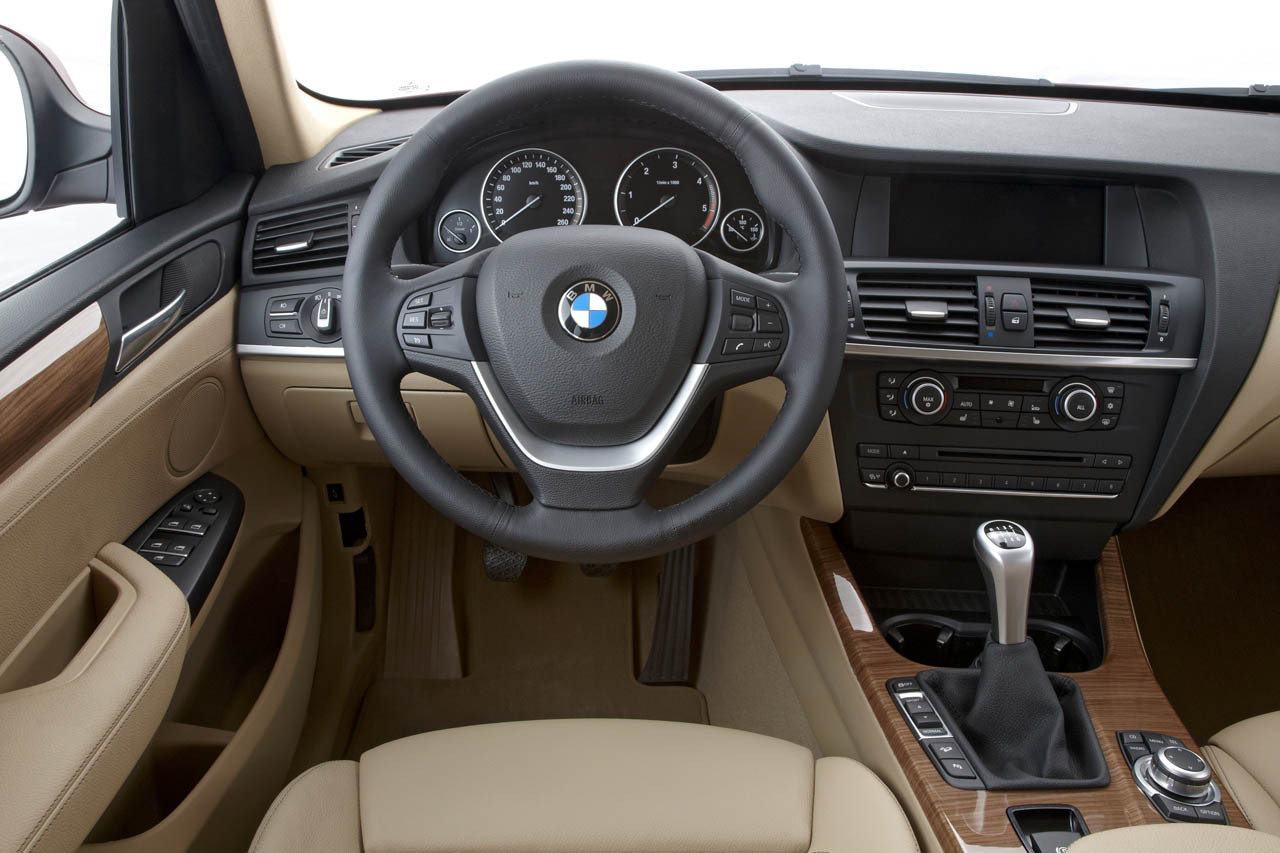 BMW X3 interior