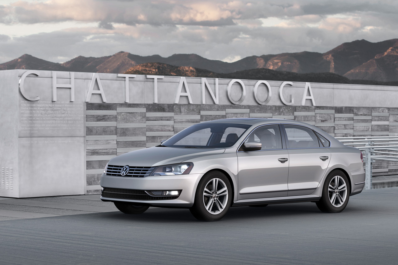 Noul model pe care il arata VW la Detroit 2011: Volkswagen Passat pentru USA