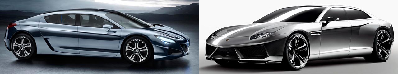 Peugeot RC HYmotion4 vs. Lamborghini Estoque