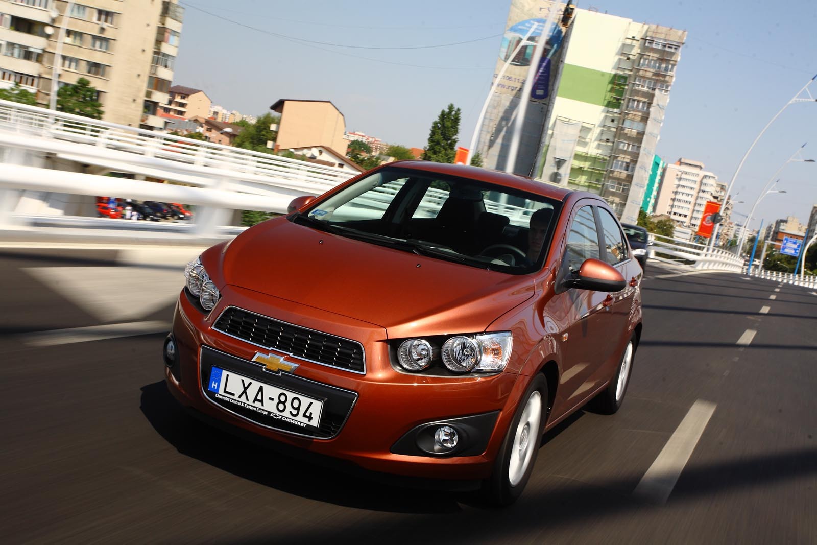 Chevrolet Aveo Sedan 1.6 AT6 - in regim urban, consum de 12-12,5 litri/100 km