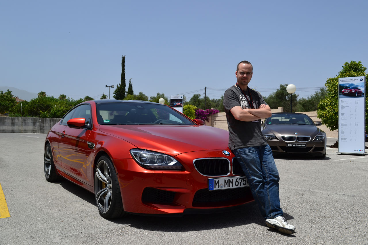 BMW M6 2013 on track