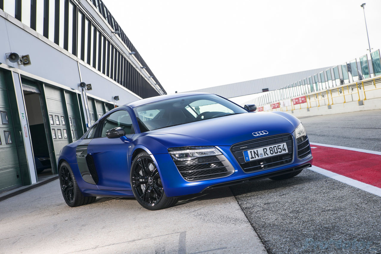 Audi R8 facelift 2013 front