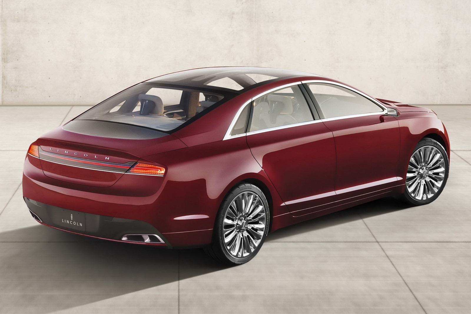 Lincoln MKZ Concept are la bază platforma tehnica a noului Ford Fusion/Mondeo