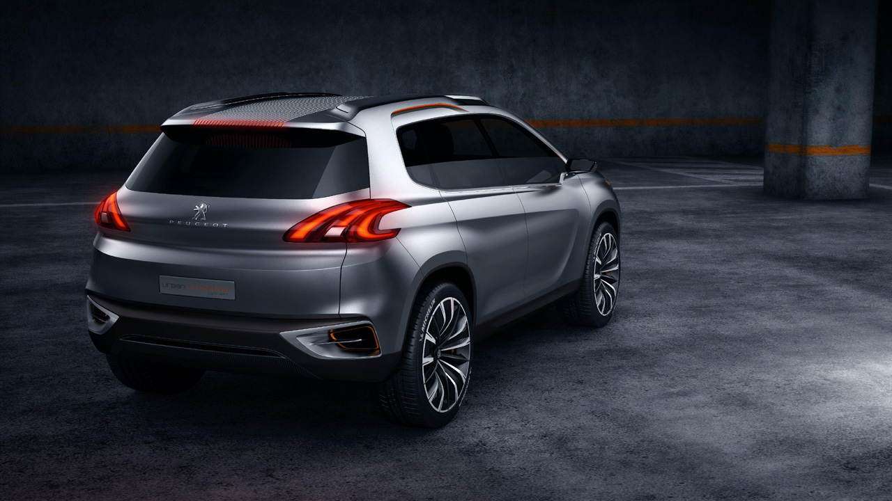 Peugeot Urban Crossover Concept este mai compact decat modelul european 4008